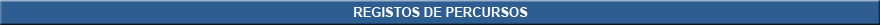 Registos de Percursos